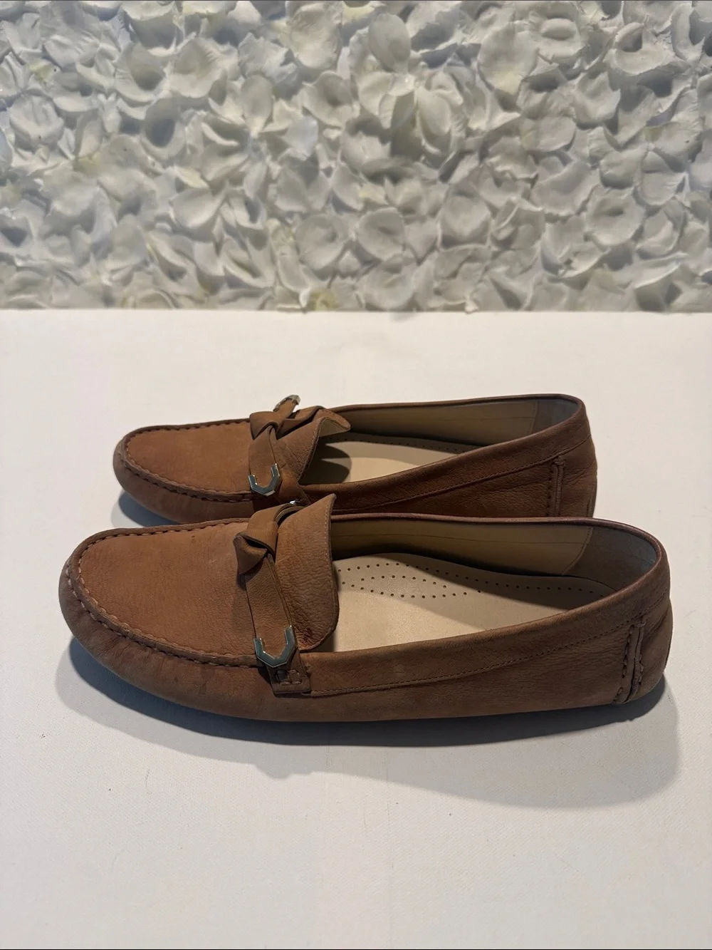 Cole Haan suede upper